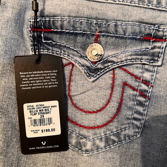 NWT true religion Billie jeans  jeans - Picture 8 of 14